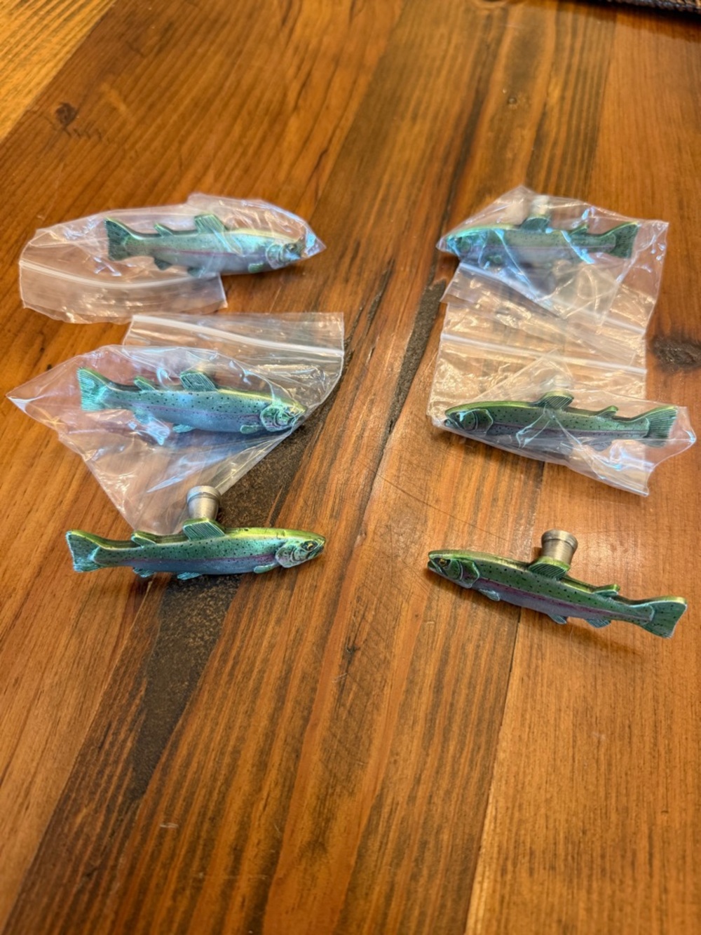 Rainbow Trout Fish knobs - Picture 6 of 6